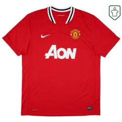 Maglia retrò casa uomo Manchester United 2011/12 Berbatov #9 Maglia retrò casa uomo Manchester United 2011/12 Berbatov #9