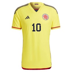 James Rodriguez #10 Colombia Maglia Casa Coppa del Mondo 2022 James Rodriguez #10 Colombia Maglia Casa Coppa del Mondo 2022