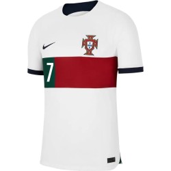 Cristiano Ronaldo #7 Portogallo Maglia Trasferta Coppa del Mondo 2022 Cristiano Ronaldo #7 Portogallo Maglia Trasferta Coppa del Mondo 2022