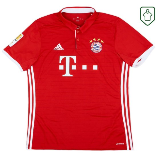 Maglia retrò Bayern Monaco 2016/17 Casa Uomo Coman #29 Maglia retrò Bayern Monaco 2016/17 Casa Uomo Coman #29