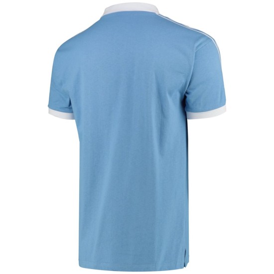 Maglia retrò uomo Manchester City vincitore League Cup 1976 Maglia retrò uomo Manchester City vincitore League Cup 1976