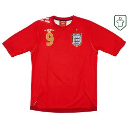 Maglia retrò Inghilterra 2006/08 trasferta da uomo Rooney #9 Maglia retrò Inghilterra 2006/08 trasferta da uomo Rooney #9