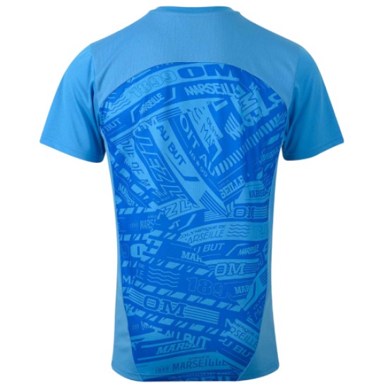 Maglia Pre Partita Terza OM Uomo 2024/25 - Blu Azzurro Maglia Pre Partita Terza OM Uomo 2024/25 - Blu Azzurro
