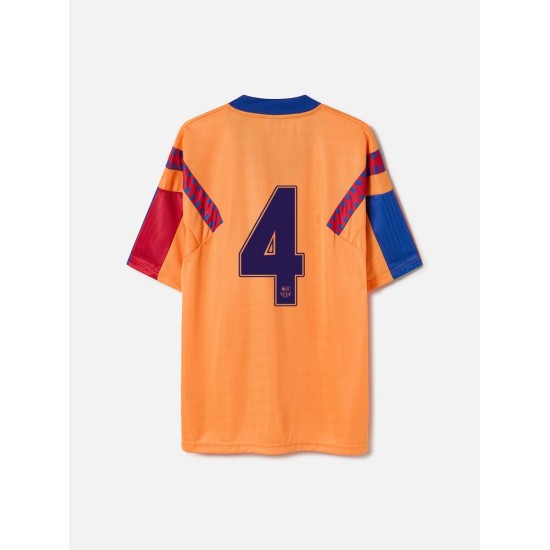 Maglia Retro away donna FC Barcellona 1991/92 n.4 Maglia Retro away donna FC Barcellona 1991/92 n.4
