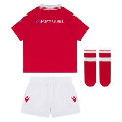 Kit casalingo Wrexham AFC 2025/26 bambino Kit casalingo Wrexham AFC 2025/26 bambino
