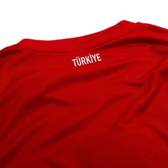 Maglia Mondiali 2026 Casa Turchia Bambino Maglia Mondiali 2026 Casa Turchia Bambino