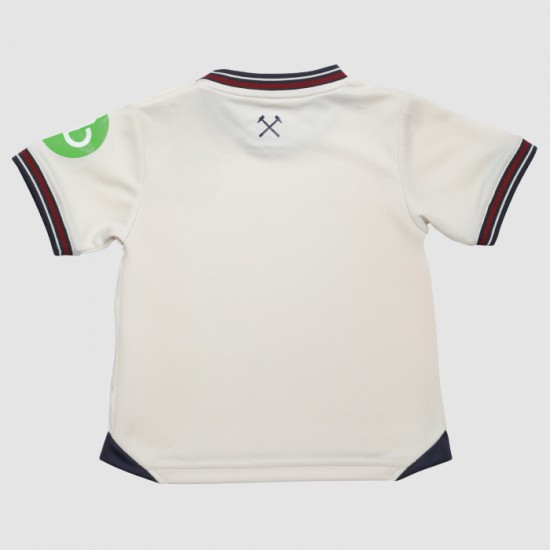 Bambino West Ham United 2025/26 Kit Trasferta Bambino West Ham United 2025/26 Kit Trasferta