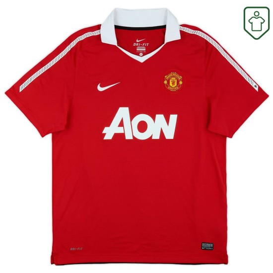 Maglia retrò casa uomo Manchester United 2010/11 Berbatov #9 Maglia retrò casa uomo Manchester United 2010/11 Berbatov #9