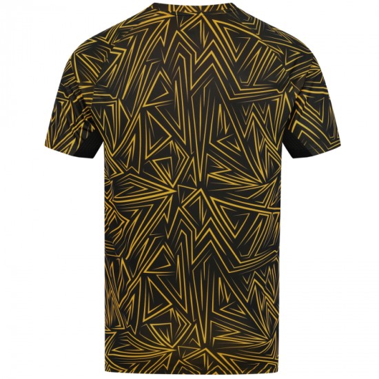 Donna Wolverhampton Wanderers 2025/26 Maglia Pre Gara Casa Donna Wolverhampton Wanderers 2025/26 Maglia Pre Gara Casa
