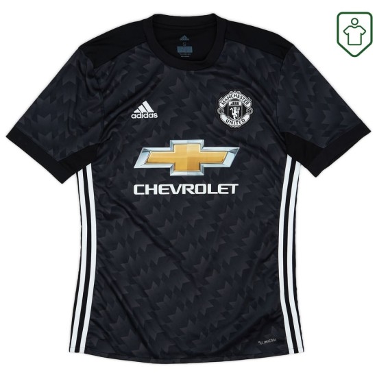 Maglia retrò trasferta uomo Manchester United 2017/18 Rashford #19 Maglia retrò trasferta uomo Manchester United 2017/18 Rashford #19