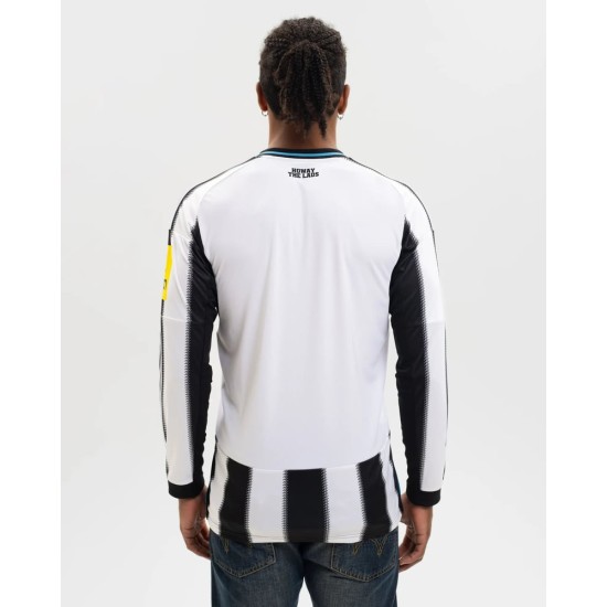 Maglia Bambino Manica Lunga Newcastle United 2025/26 Home Maglia Bambino Manica Lunga Newcastle United 2025/26 Home