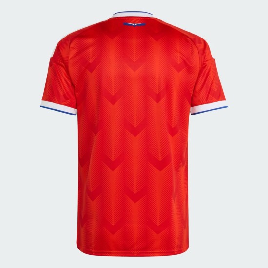 Maglia casa Coppa del Mondo 2026 Cile uomo Maglia casa Coppa del Mondo 2026 Cile uomo