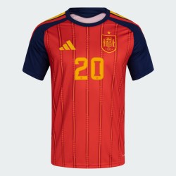 Maglia Ufficiale Casa Spagna 2026 Uomo PEDRI #20