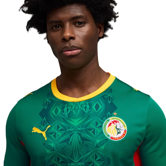 Maglia Mondiali 2026 Trasferta Senegal Bambino Maglia Mondiali 2026 Trasferta Senegal Bambino