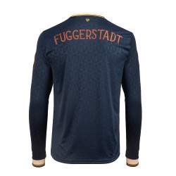 Uomo FC Augsburg 2025/26 Maglia Manica Lunga Speciale Blu Scuro