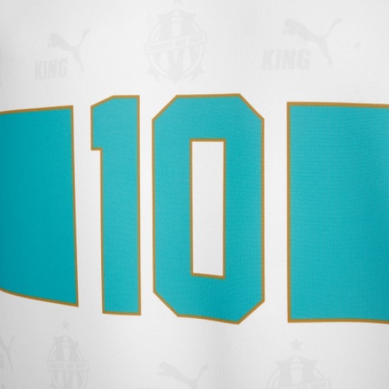 Maglia Retro King OM #10 - Bianca Uomo