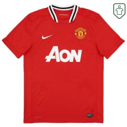 Maglia retrò casa uomo Manchester United 2011/12 Chicharito #14 Maglia retrò casa uomo Manchester United 2011/12 Chicharito #14