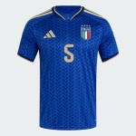 Maglia Ufficiale Casa Italia 2026 Bambino CALAFIORI #5 Maglia Ufficiale Casa Italia 2026 Bambino CALAFIORI #5