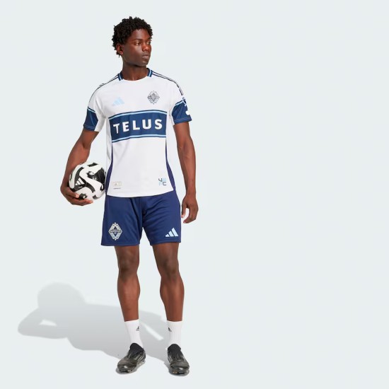 Pantaloncini Casa Uomo Vancouver Whitecaps FC 2025 Pantaloncini Casa Uomo Vancouver Whitecaps FC 2025