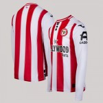 Maglia Casa Manica Lunga Bambino Brentford 2025/26 Maglia Casa Manica Lunga Bambino Brentford 2025/26