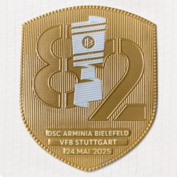 Uomo VfB Stuttgart 2024/25 Maglia Trasferta Finale di Coppa - Nera Uomo VfB Stuttgart 2024/25 Maglia Trasferta Finale di Coppa - Nera