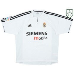 Uomo Maglia retro casa Real Madrid 2003/04 Zidane #5