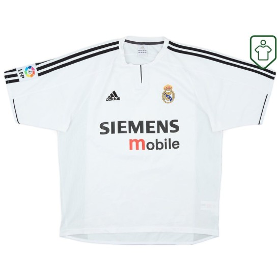 Uomo Maglia retro casa Real Madrid 2003/04 Zidane #5