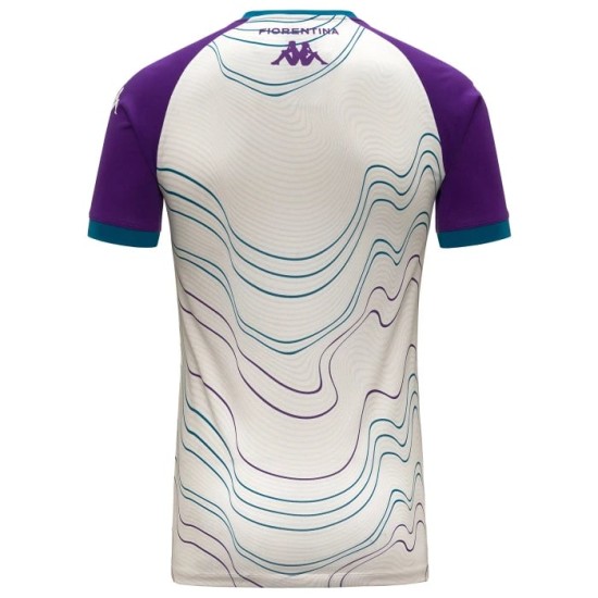 Donna Maglia Pre-partita Third Fiorentina 2025/26 - Bianca Donna Maglia Pre-partita Third Fiorentina 2025/26 - Bianca