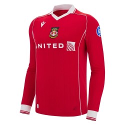 Maglia a Maniche Lunghe Edizione Limitata Leggende Wrexham AFC 2025/26 da Uomo Maglia a Maniche Lunghe Edizione Limitata Leggende Wrexham AFC 2025/26 da Uomo