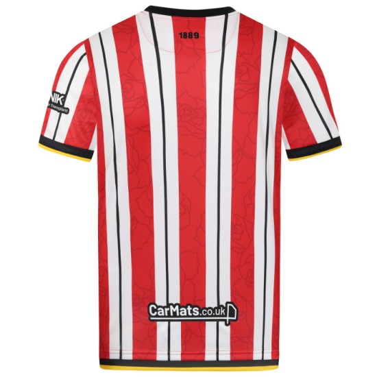 Maglia casalinga Sheffield United 2024/25 Uomo Maglia casalinga Sheffield United 2024/25 Uomo