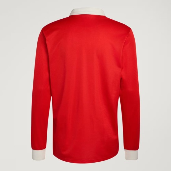 Uomo Galles 2025/26 Maglia Manica Lunga 150° Anniversario Uomo Galles 2025/26 Maglia Manica Lunga 150° Anniversario