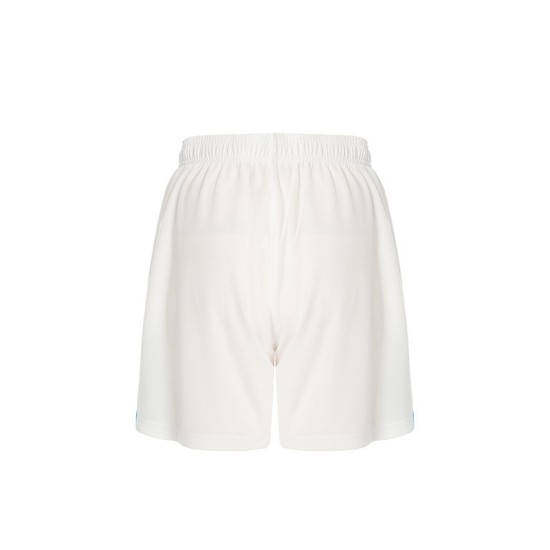 Pantaloncini Casa Napoli Bambino 2024/25 - Bianco/Azzurro