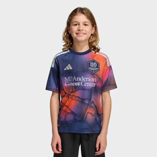 Bambino Houston Dynamo 2026 Maglia Trasferta Bambino Houston Dynamo 2026 Maglia Trasferta