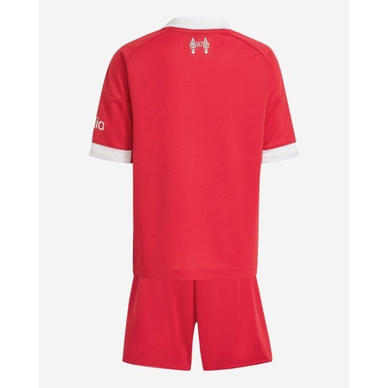 Kit Casa Liverpool Bambino 2025/26 Kit Casa Liverpool Bambino 2025/26