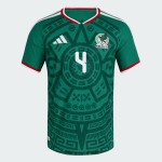 Maglia Ufficiale Casa Messico 2026 Bambino E. ÁLVAREZ #4 Maglia Ufficiale Casa Messico 2026 Bambino E. ÁLVAREZ #4
