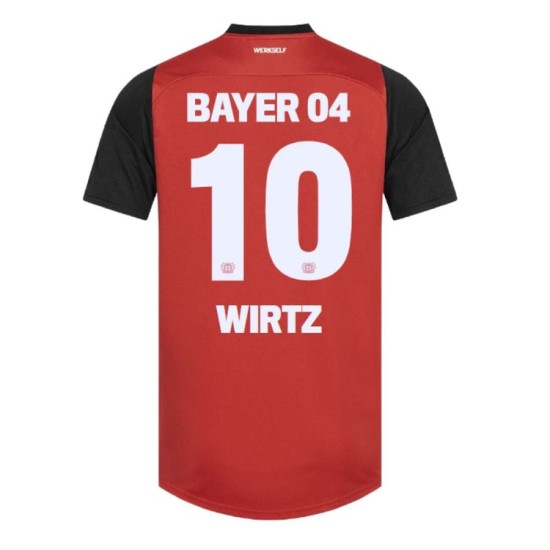 Maglia Casa Bayer 04 Leverkusen Uomo 2024/25 - WIRTZ 10 Maglia Casa Bayer 04 Leverkusen Uomo 2024/25 - WIRTZ 10