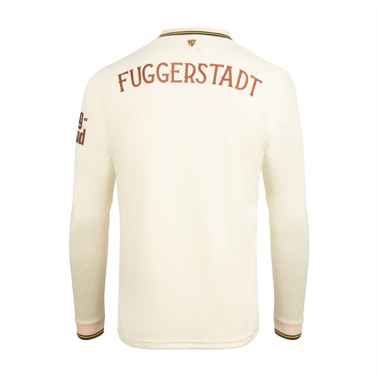 Bambino FC Augsburg 2025/26 Maglia Manica Lunga Speciale Crema Bambino FC Augsburg 2025/26 Maglia Manica Lunga Speciale Crema