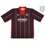 Maglia retrò Blackburn Rovers 1994/95 Trasferta Uomo Shearer #9 Maglia retrò Blackburn Rovers 1994/95 Trasferta Uomo Shearer #9