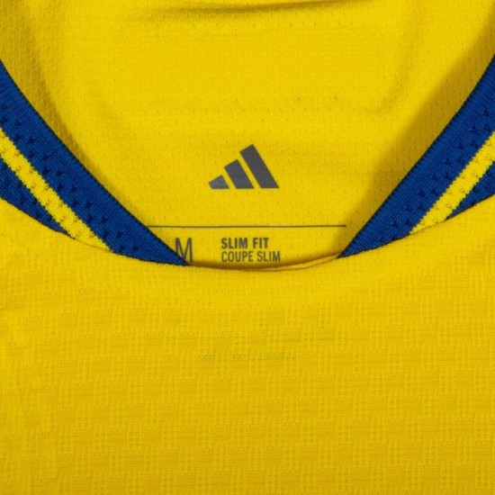 Bambino Maglia Svezia 2026 Home Autentica Coppa del Mondo GYÖKERES #17 Bambino Maglia Svezia 2026 Home Autentica Coppa del Mondo GYÖKERES #17