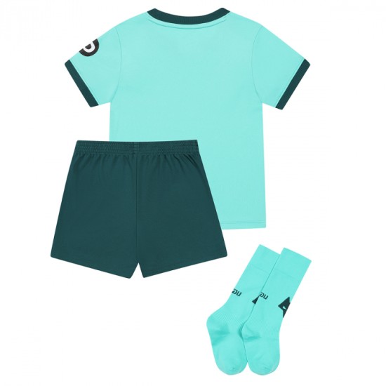 Bambino Kit Trasferta Wolverhampton Wanderers 2025/26 Bambino Kit Trasferta Wolverhampton Wanderers 2025/26