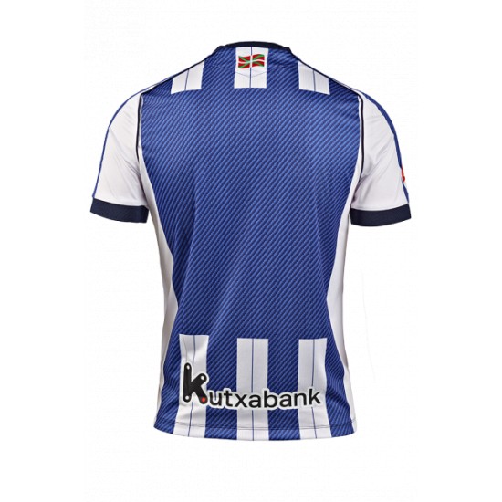 Maglia uomo Real Sociedad 2025/26 casa sponsor Maglia uomo Real Sociedad 2025/26 casa sponsor