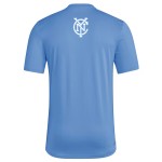 Maglia Terza Hook AEROREADY Blu Bambino New York City FC 2025 Maglia Terza Hook AEROREADY Blu Bambino New York City FC 2025
