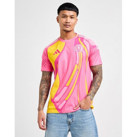 Maglia Trasferta Squadra Femminile Scozia 2025 Uomo Maglia Trasferta Squadra Femminile Scozia 2025 Uomo