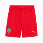 Terzo pantaloncino Marocco 2025 bambino - rosso Terzo pantaloncino Marocco 2025 bambino - rosso