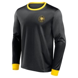 Maglia Retrò Casa Manica Lunga Germania Uomo 1974 - Nero