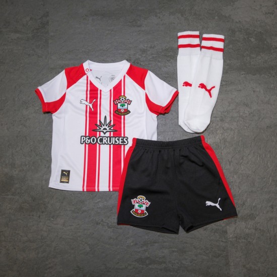 Kit Casa Southampton Bambino 2025/26 Kit Casa Southampton Bambino 2025/26