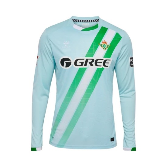 Bambino Maglia Manica Lunga Away Real Betis 2025/26 Bambino Maglia Manica Lunga Away Real Betis 2025/26