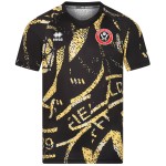 Maglia Riscaldamento Terza Bambino Sheffield United 2025/26 - Nero Maglia Riscaldamento Terza Bambino Sheffield United 2025/26 - Nero
