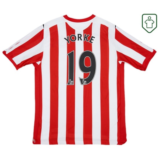 Maglia retrò casa uomo Sunderland 2008/09 Yorke #19 Maglia retrò casa uomo Sunderland 2008/09 Yorke #19