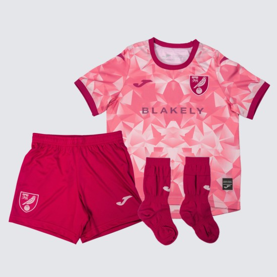 Kit Terza Norwich City 2025/26 Bambino